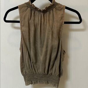 Bella Dahl smocked halter